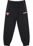 DIADORA JU.JOGGER PANT SUPERHEROES Black/Wild Rose - S