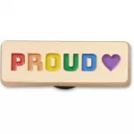 Crocs&trade; Crocs PRIDE PROUD TAG 198445176104 Crocs PRIDE PROUD TAG 198445176104 - One size