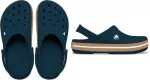 Crocs&trade; Crocband Gum Clog Navy - 43,5