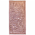 Masažo kilimėlis su natūraliais akmenukais ir putplasčio sluoksniu viduje "Ortek" SOFT 93x44 cm