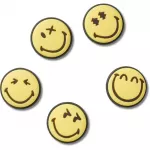 Crocs&trade; Crocs Smileyworld 5Pck 198445136535 Crocs Smileyworld 5Pck 198445136535 - One size