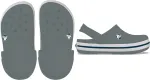 Crocs&trade; Crocband Clog Kid’s 207005 Slate Grey/Navy - 27