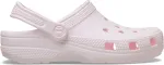 Crocs&trade; Classic Hearts Cut Out Clog Bubble Ice - 41