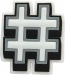 Crocs&trade; Crocs JIBBITZ HASHTAG G0582100-MU Crocs JIBBITZ HASHTAG G0582100-MU - One size