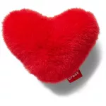 Crocs&trade; Crocs Red Fuzzy Heart 198445127731 Crocs Red Fuzzy Heart 198445127731 - One size