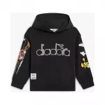 DIADORA JU.HOODIE TEAM Black - L