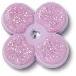 Crocs&trade; Crocs Tiny Purple Glitter Flower 196265895519 Crocs Tiny Purple Glitter Flower 196265895519 - One size