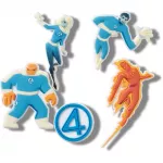 Crocs&trade; Crocs Marvel Fantastic 4 5-Pack 198445231148 Crocs Marvel Fantastic 4 5-Pack 198445231148 - One size