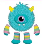 Crocs&trade; Crocs Jibbitz Make Your Own Monster with Sound 5 Pack 198445376283 Crocs Jibbitz Make Your Own Monster with Sound 5 Pack 198445376283 - One size