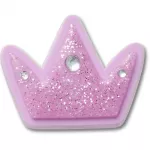 Crocs&trade; Crocs Tiny Purple Glitter Crown 196265895540 Crocs Tiny Purple Glitter Crown 196265895540 - One size