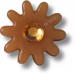 Crocs&trade; Crocs Brown Flower with Gem 198445128035 Crocs Brown Flower with Gem 198445128035 - One size