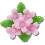 Crocs&trade; Beaded Pink Bouquet 198445437212 Beaded Pink Bouquet 198445437212 - One size