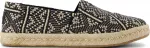 TOMS DIAMOND GLOBAL WOVEN 10021886 Black - 36