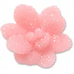 Crocs&trade; Jibbitz Beaded Pink Flower 198445437250 Jibbitz Beaded Pink Flower 198445437250 - One size