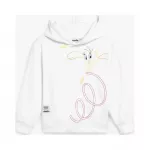 DIADORA JU.HOODIE TEAM Optical White - S