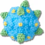 Crocs&trade; Jibbitz Beaded Blue Bouquet 198445437236 Jibbitz Beaded Blue Bouquet 198445437236 - One size