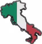 Crocs&trade; Crocs ITALY COUNTRY FLAG G0839200-MU Crocs ITALY COUNTRY FLAG G0839200-MU - One size