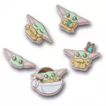 Crocs&trade; Jibbitz Star Wars Grogu 5 Pack 198445434709 Jibbitz Star Wars Grogu 5 Pack 198445434709 - One size