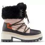 COUGAR MARLOW LEATHER FUR Black/Cream - 42,5