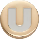 Crocs&trade; Crocs GOLD LETTER U G1018400-MU Crocs GOLD LETTER U G1018400-MU - One size