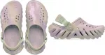 Crocs&trade; Echo Marbled Clog Kid’s Quartz/Multi - 28