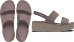 Crocs&trade; Brooklyn Low Wedge Womens Latte/Mushroom - 39,5