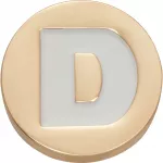 Crocs&trade; Crocs GOLD LETTER D G1016700-MU Crocs GOLD LETTER D G1016700-MU - One size