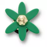 Crocs&trade; Jibbitz Retro Green Spinner Flower 198445437144 Jibbitz Retro Green Spinner Flower 198445437144 - One size