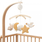 Little Dutch Medinė muzikinė karuselė &acute;Newborn Naturals&acute;