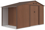 Metalinis įrankių namelis MADISON 11x6 Walnut