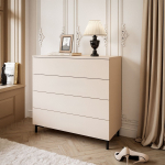 Komoda LUNA Beige Black