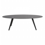 Ovalus lauko stalas MOJITO CERAMIC NEGRO 240x100x74