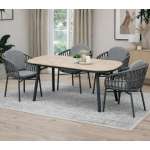 Lauko baldai COMO SAN MARINO BEIGE 4+1
