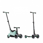 Paspirtukas 3in1 SMARTRIKE XTEND RIDE ON SOFT MINT, reguliuojamo dydžio