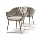 Modernaus dizaino kėdė MOLINO lauko ir vidaus erdvėms