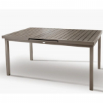 Prailginamas lauko stalas MOLA TAUPE 100x165/215cm.