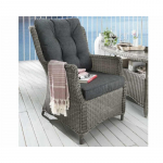 Lauko fotelis CAISA VINTAGE GREY 66x78x97cm