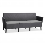 Lauko sofa SALEMO GRAPHITE 187x67x76
