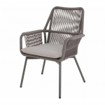 Lauko kėdė SILAS GREY 64x69x92cm