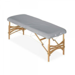 Apsauginis masažinio stalo užvalkalas C460 (atsparus aliejui) 200x76 cm. Gallo Plus, pilkos spalvos