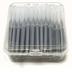 Vienkartiniai antakių ir blakstienų &scaron;epetėliai, pilkos spalvos, 30 vnt