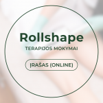 Rollshape terapijos mokymai kosmetologams (teorija + procedūros demonstracija) ĮRA&Scaron;AS