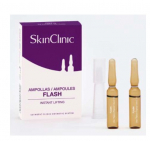 SkinClinic FLASH AMPUOLES &ndash; INSTANT LIFTING, momentinio stangrinamojo poveikio ampulės, 5 vnt. (namų naudojimui)