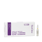 SkinClinic ampulės pavargusių kojų jausmui ir kraujagyslių celiulitui mažinti RUTIN+COUMARINE AMPOULES, 2ml, 10vnt.