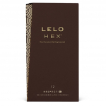 Lelo - HEX prezervatyvai Respect XL 12 vnt