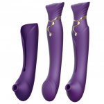 Karalienės rinkinys PulseWave G Ta&scaron;ko vibratorius Twilight Purple