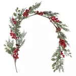 Raudonų uogų girlianda WINTERIA, 1,3 m