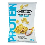 Užkandis ME2U Protein Lentil Chips Sea Salt, 65g