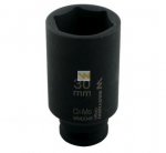 Galvutė 1/2 30mm smūginė prailginta CrMo.DIN 3129