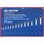 Terk&scaron;linių raktų rinkinys 14vnt King Tony